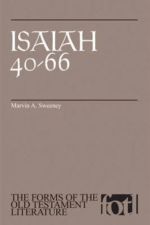 Isaiah 40-66 by Marvin A. Sweeney 9780802866073