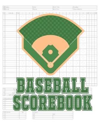 Baseball Scorebook: 100 Scoring Sheets For Baseball and Softball Games, Glover's Scorebooks, Large (8.5X 11) by Na Sr 9781074023799