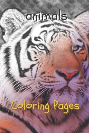 Animal Coloring Pages by Coloring Pages 9781090334817