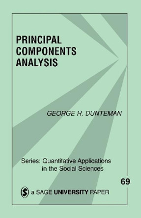 Principal Components Analysis by George Henry Dunteman 9780803931046