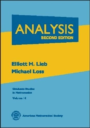 Analysis by Elliott H. Lieb 9780821827833