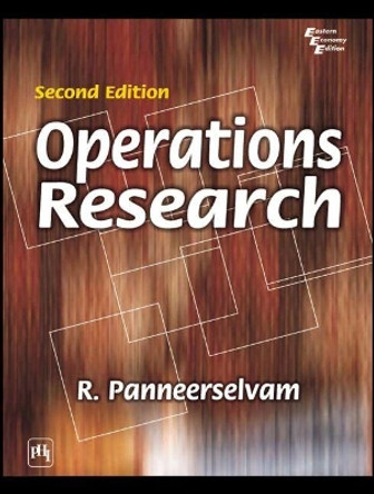 Operations Research by R. Panneerselvam 9788120329287