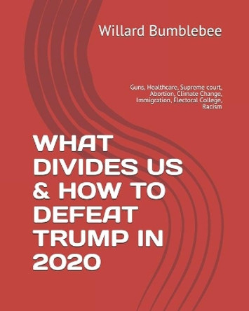 What Divides Us & How to Defeat Trump in 2020: Guns, Healthcare, Supreme court, Abortion, Climate Change, Immigration, Electoral College, Racism by Willard Bumblebee 9781089036906