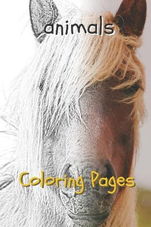 Animal Coloring Pages by Coloring Pages 9781090334848