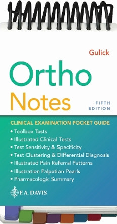 Ortho Notes: Clinical Examination Pocket Guide by Dawn T. Gulick 9781719648622