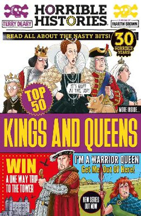 Top 50 Kings and Queens by Terry Deary 9780702325151