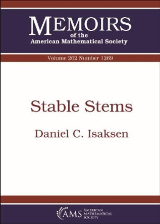 Stable Stems by Daniel C. Isaksen 9781470437886