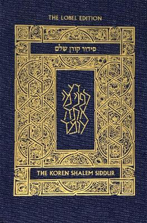 Koren Shalem Siddur with Tabs, Compact, Denim by Jonathan Sacks 9789653019560