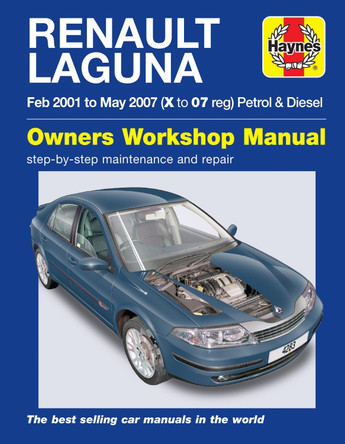 Renault Laguna Petrol & Diesel Owners Workshop Man: 2001-2007 by Haynes Publishing