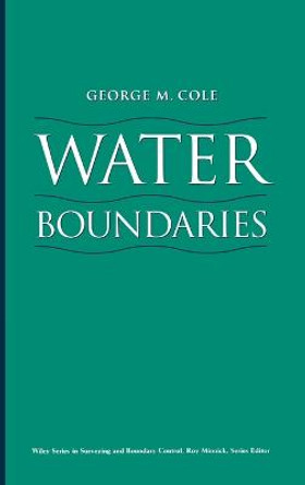 Water Boundaries by George M. Cole