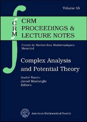 Complex Analysis and Potential Theory by Andre Boivin 9780821891735