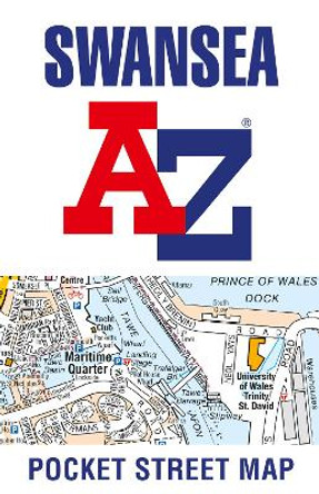 Swansea Pocket Street Map by A-Z maps