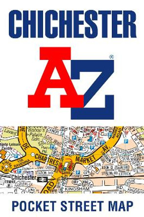 Chichester A-Z Pocket Street Map by A-Z maps