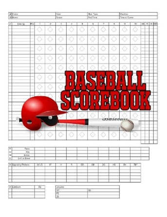 Baseball Scorebook: 100 Scoring Sheets For Baseball and Softball Games, Glover's Scorebooks, Large (8.5X 11) by Na Sr 9781074016715
