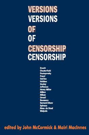 Versions of Censorship by Mairi MacInnes