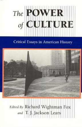 The Power of Culture: Critical Essays in American History by Richard Wightman Fox