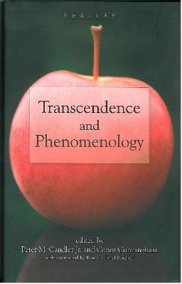 Transcendence and Phenomenology by Conor Cunningham 9780334041436