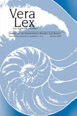 Vera Lex Volume 8 by Robert Chapman 9780944473856