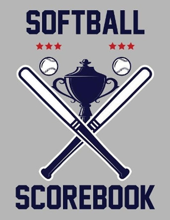 Softball Scorebook: 100 Scorecards For Baseball and Softball Games by Francis Faria 9781095132135