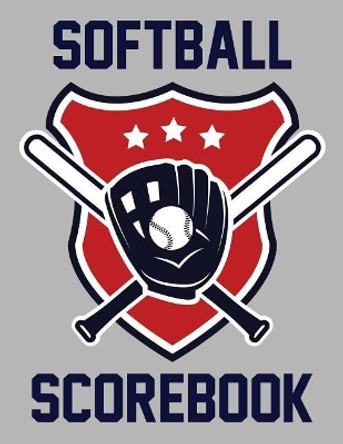 Softball Scorebook: 100 Scorecards For Softball Games by Francis Faria 9781095133118