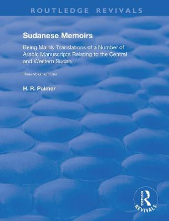Sudanese Memoirs: Template Subtitle by Herbert Palmer