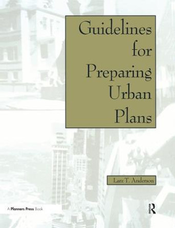Guidelines for Preparing Urban Plans by Larz Anderson
