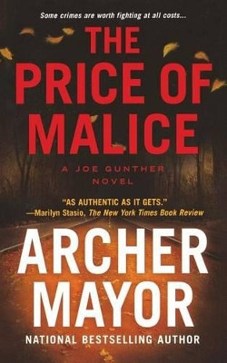 The Price of Malice: A Joe Gunther Novel by Archer Mayor 9781250100320