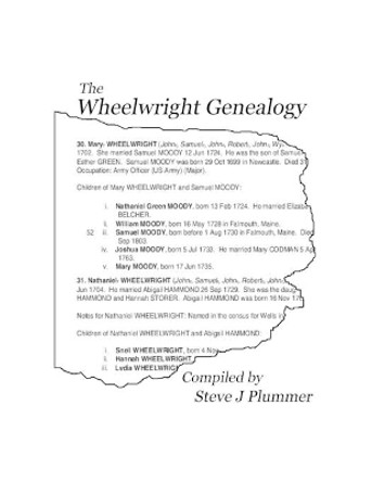 The Wheelwright Genealogy by Steve J Plummer 9781445731599