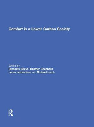 Comfort in a Lower Carbon Society by Elizabeth Shove