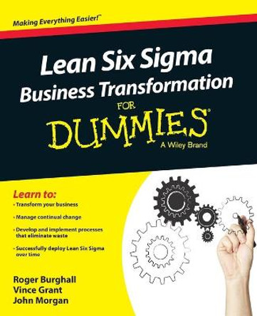 Lean Six Sigma Business Transformation For Dummies by Roger Burghall