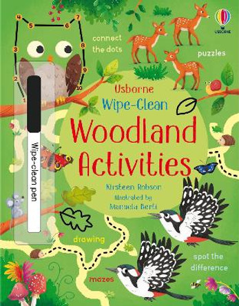 Wipe-Clean Woodland Activities by Kirsteen Robson 9781474968591