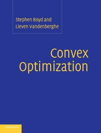 Convex Optimization by Stephen Boyd