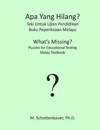 APA Yang Hilang? Teki Untuk Ujian Pendidikan: Buku Peperiksaan Melayu by M Schottenbauer 9781492155287