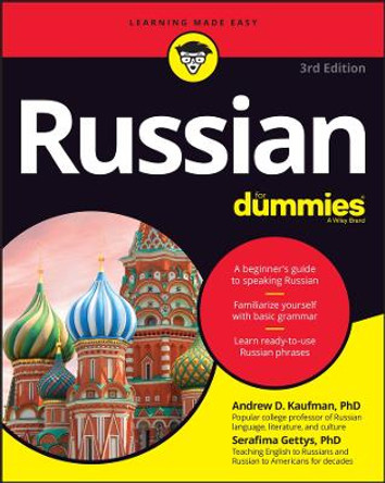 Russian For Dummies by Andrew Kaufman