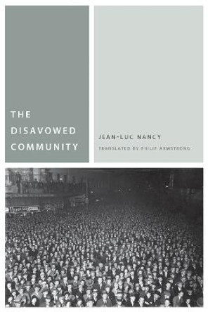 The Disavowed Community by Jean-Luc Nancy