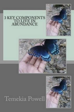 3 Key Components to Living in Abundance by Temekia Powell 9781516859955