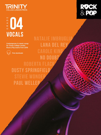 Trinity College London Rock & Pop 2018 Vocals Grade 4 CD Only by Hal Leonard Publishing Corporation