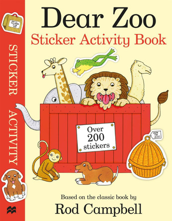 Dear Zoo Sticker Activity Book by Rod Campbell