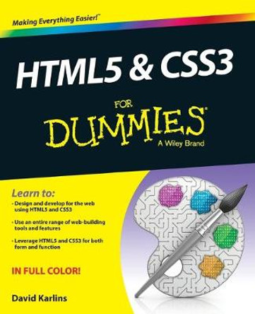HTML5 and CSS3 For Dummies by David Karlins
