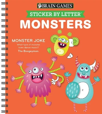 Sticker Puzzles Monsters by Publications International Ltd 9781640307407