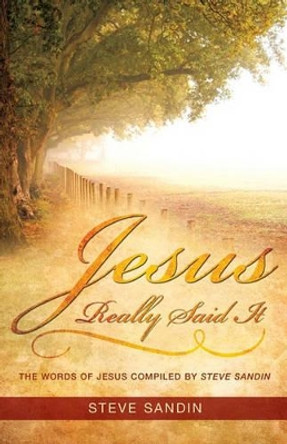 Jesus Really Said It by Steve Sandin 9781615797639