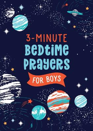3-Minute Bedtime Prayers for Boys by Janice Thompson 9781636096391