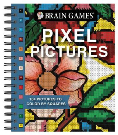 Brain Games - Pixel Pictures: 104 Pictures to Color by Squares by Publications International Ltd 9781645580591