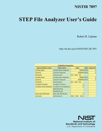 Nistir 7897: STEP File Analyzer User's Guide by U S Department of Commerce 9781502466099