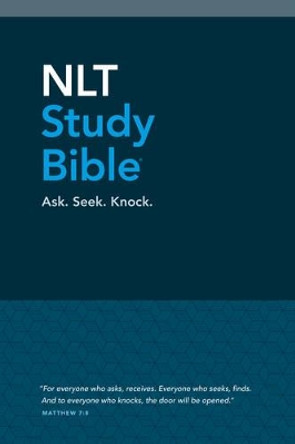 NLT Study Bible, Blue Cloth, Indexed by Tyndale 9781496416650