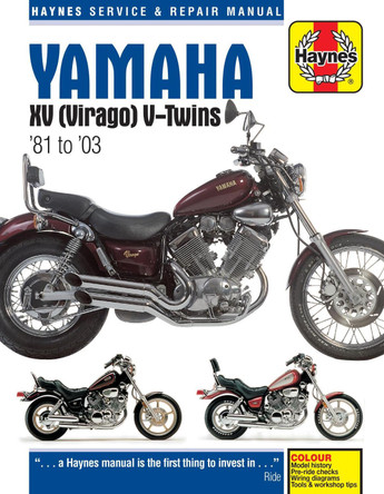 Yamaha XV (Virago) V-Twins (81 - 03) by Haynes Publishing