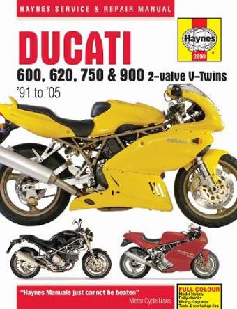 Ducati 600, 750 & 900 2-Valve V-Twins (91 - 05) by Haynes Publishing
