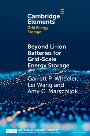 Beyond Li-ion Batteries for Grid-Scale Energy Storage by Garrett P. Wheeler