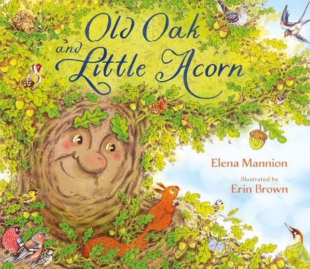 Old Oak and Little Acorn by Elena Mannion