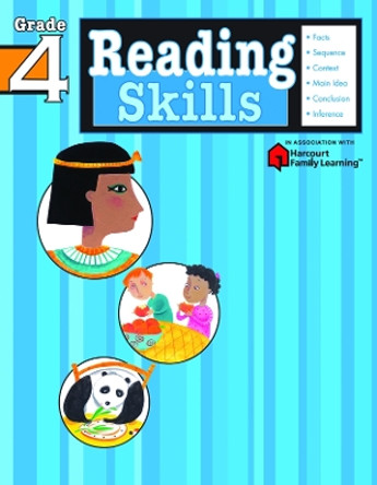 Reading Skills: Grade 4 (Flash Kids Harcourt Family Learning) by Flash Kids Editors 9781411401167